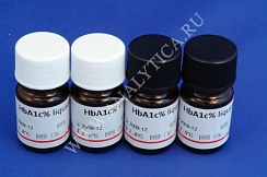 Контрольный материал для HbA1с%, прямое определение, лиоф. 2х(2х0,5) мл